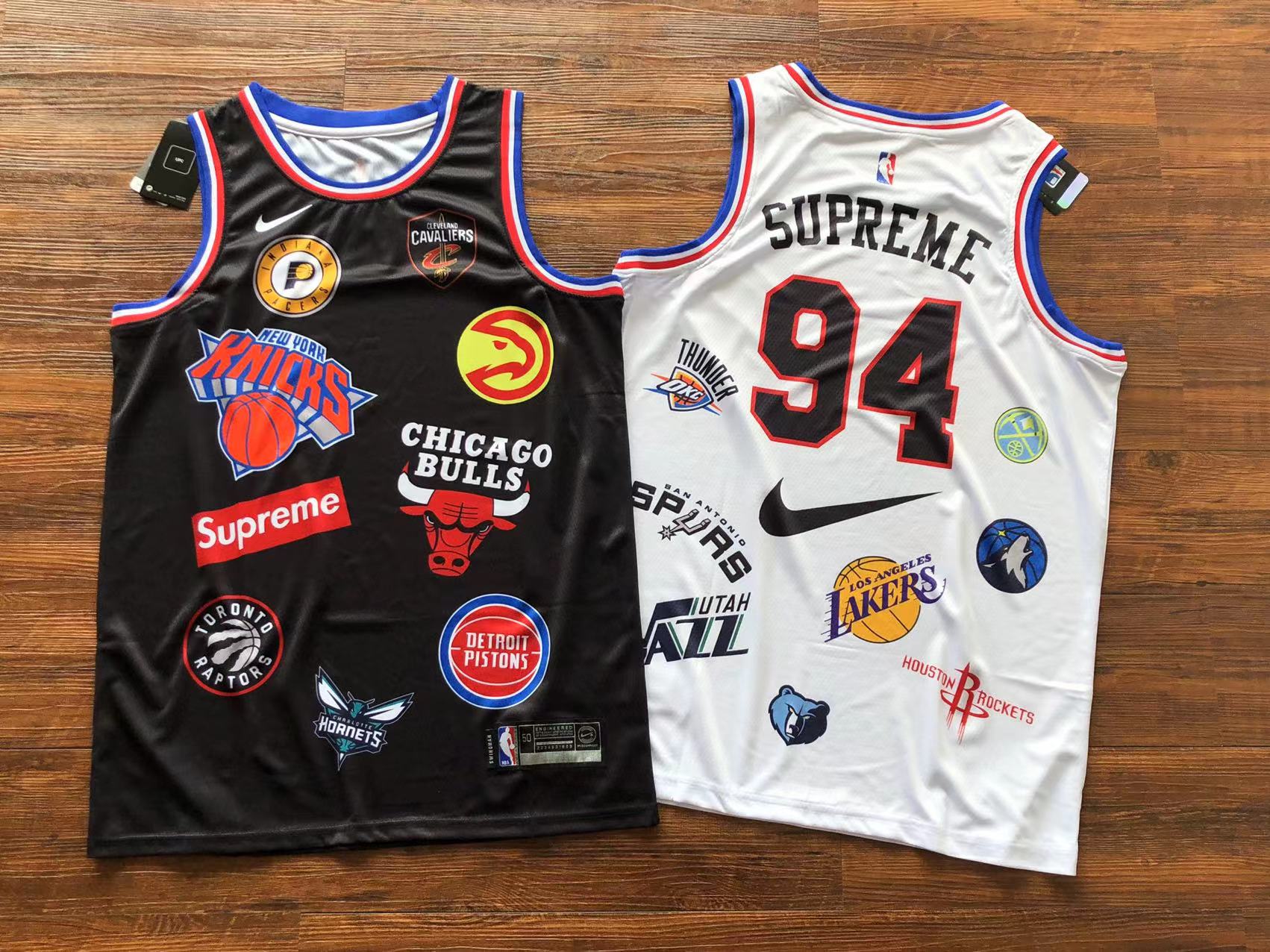 Supreme lakers clearance jersey